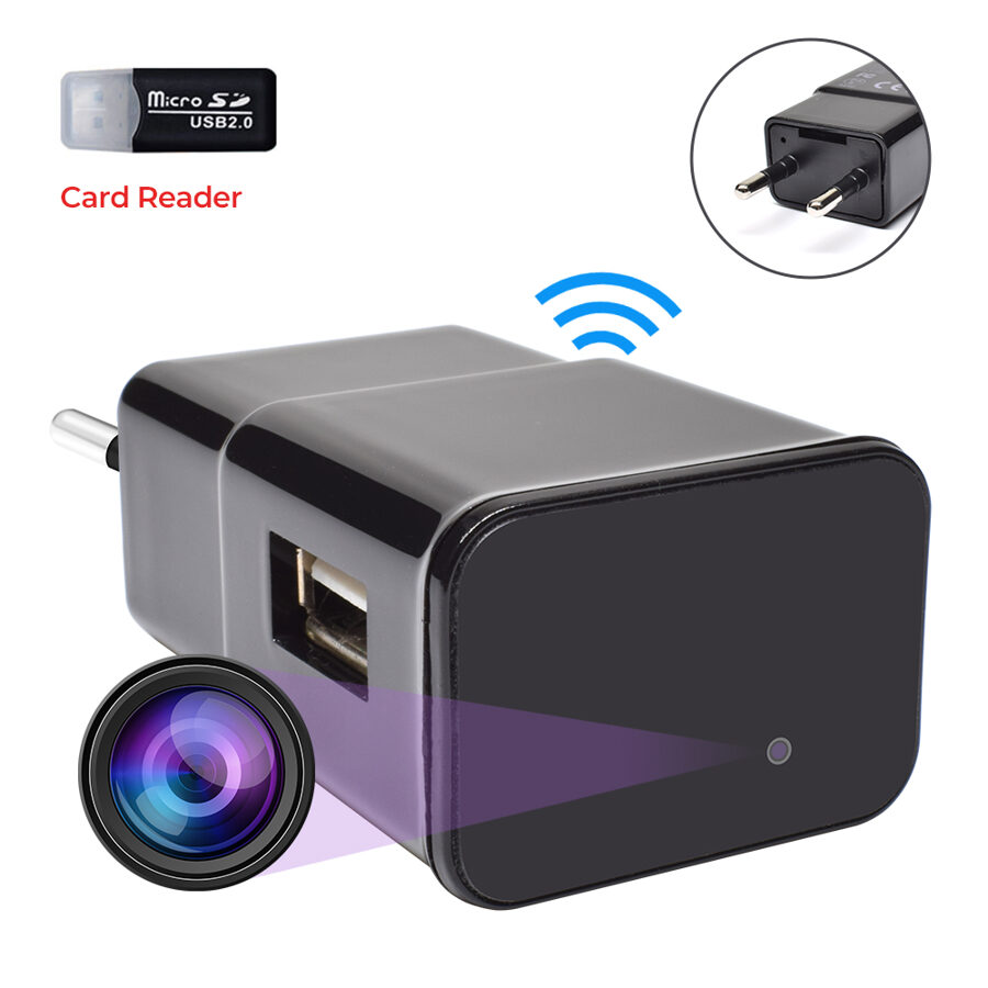 Slapta kamera USB adapteris su WIFI