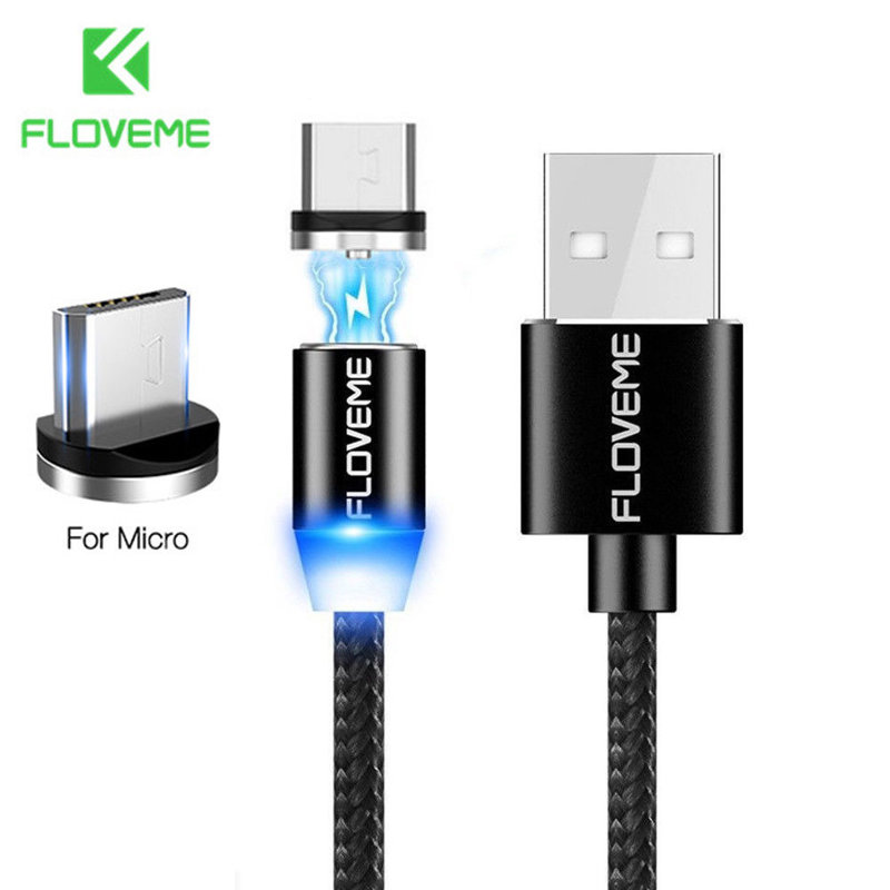 Magnetinis Micro USB laidas Floveme