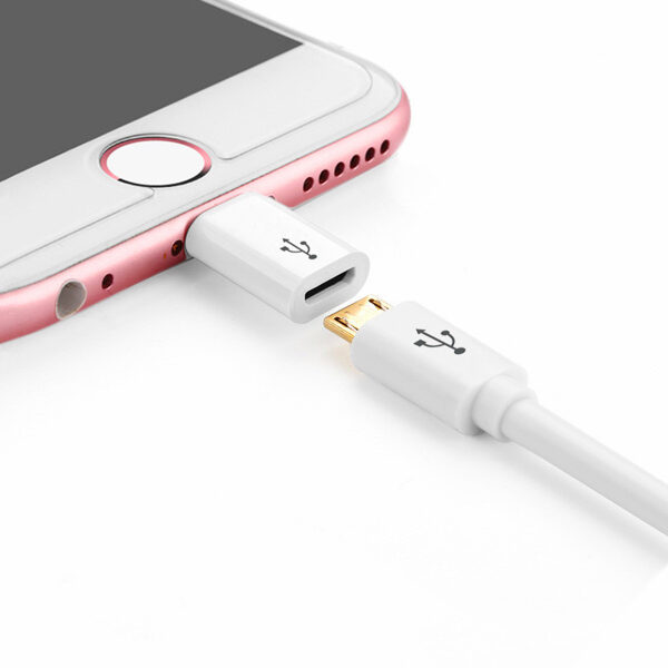 iPhone adapter from Micro USB