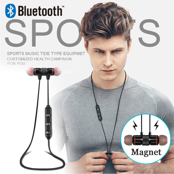 Magnetic BT Wirelles Headphones